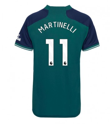 Arsenal Gabriel Martinelli #11 Tredje trøje Dame 2023-24 Kort ærmer